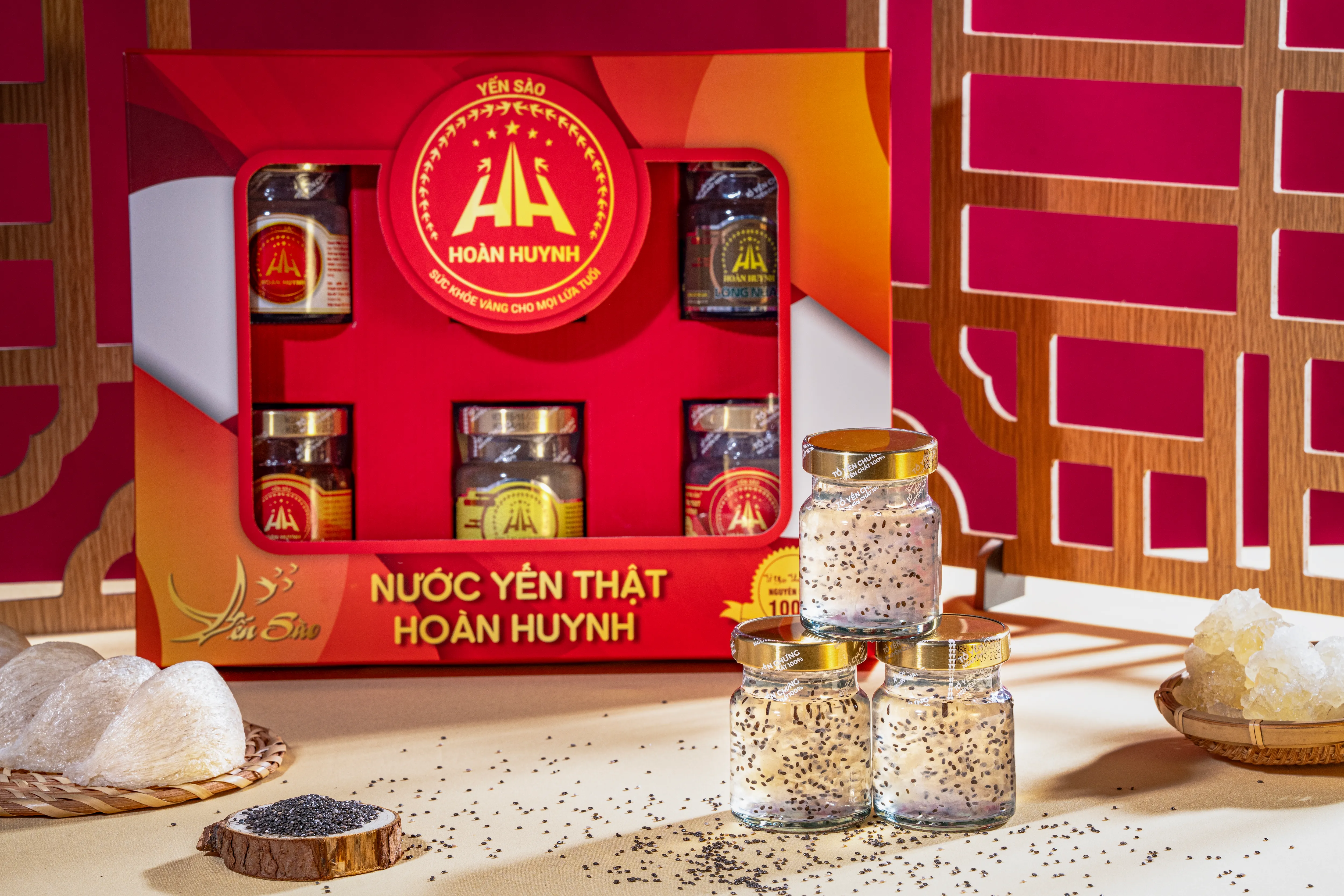 Yến Chưng Hạt Chia