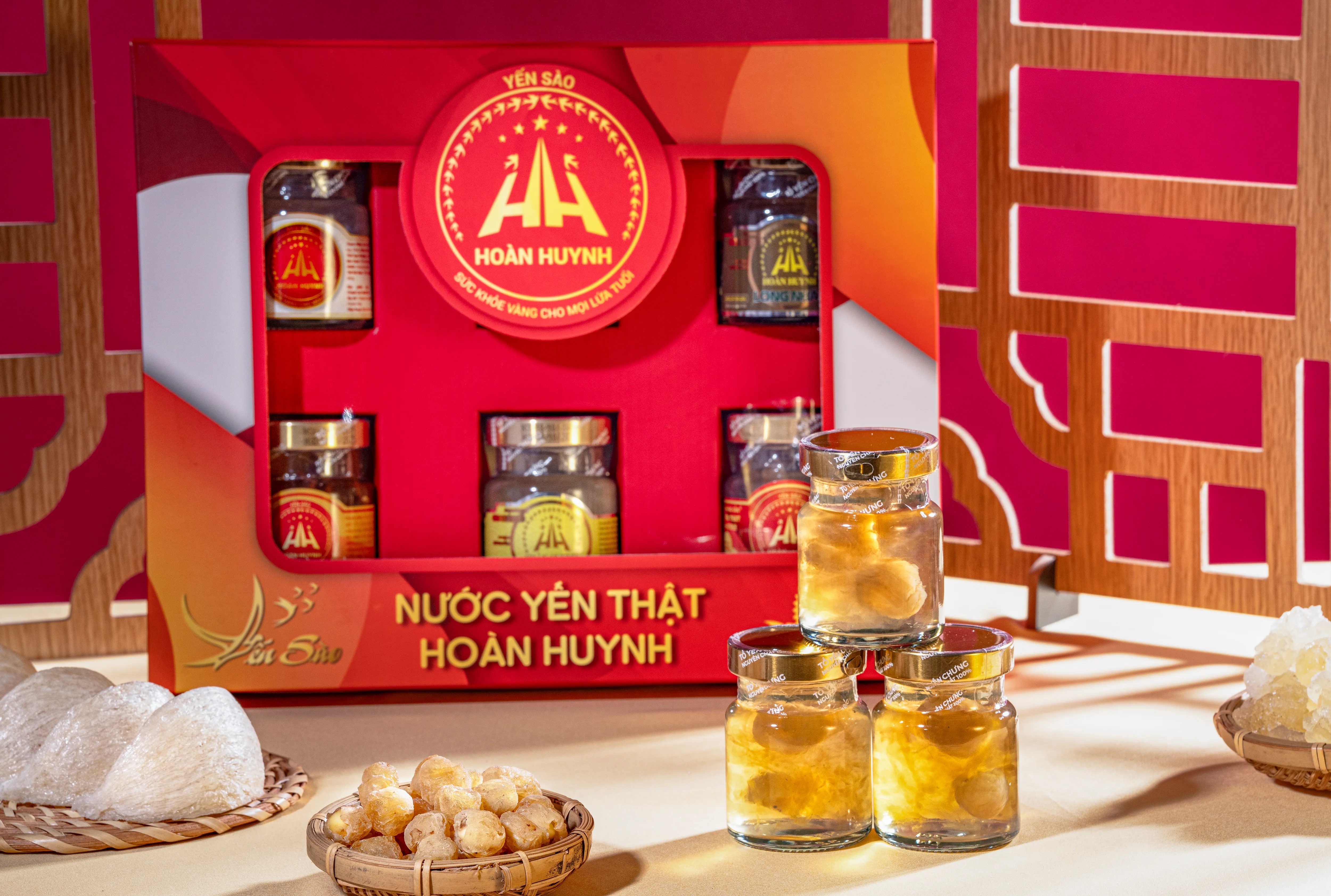Yến Chưng Long Nhãn